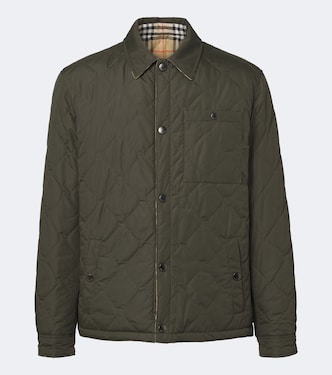 Brighton Burberry Check reversible overshirt | Burberry
