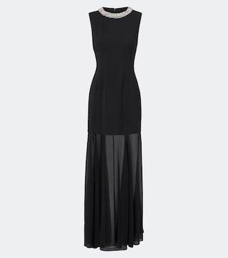 Luminara embellished chiffon maxi dress | Veronica Beard