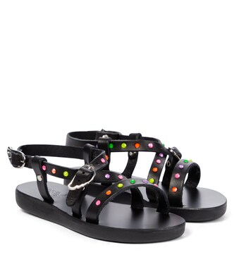 Little Sofia leather sandals | Ancient Greek Sandals Kids