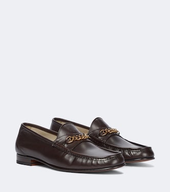 leather York Chain loafers | Tom Ford