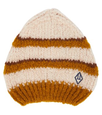 Stripes Pony wool-blend beanie | The Animals Observatory