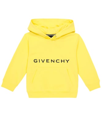 Logo cotton-blend hoodie | Givenchy Kids