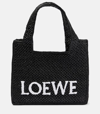 Tote Font Mini aus Raffiabast | Loewe