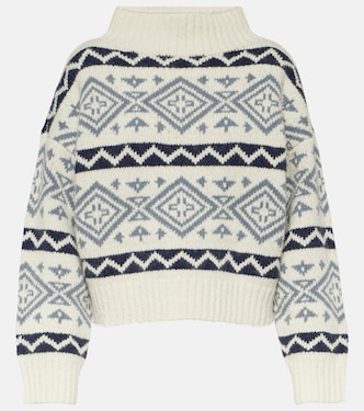 Pull intarsia en laine, coton et alpaga | Polo Ralph Lauren