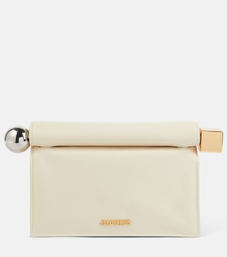 Clutch La Pochette Rond Carré aus Leder | Jacquemus
