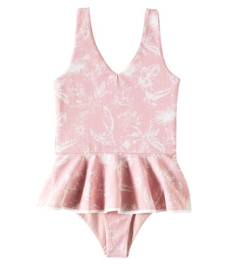 Ruffled floral swimsuit | Marysia Bumby