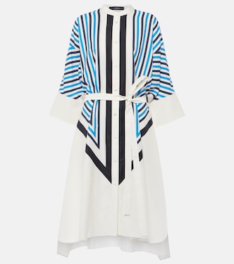 Dania printed silk and cotton shirt dress | Joseph