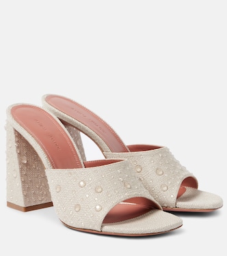 Brigitte Slipper 95 mules | Amina Muaddi