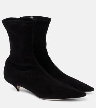 Liisa suede ankle boots | The Row