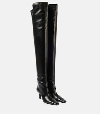 Botas mosqueteras Jill 75 de piel | Saint Laurent