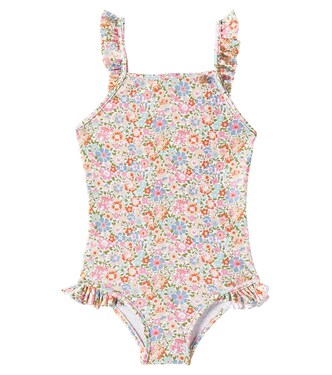 Cecilia floral ruffled swimsuit  | Bonpoint