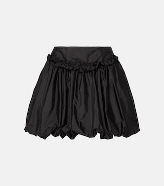 Minifalda de tafetán fruncida | Simone Rocha