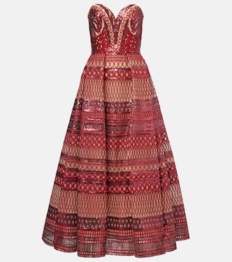 Robe mit Pailletten | Elie Saab