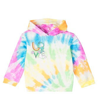 Tie-Dye cotton jersey hoodie | Stella McCartney Kids