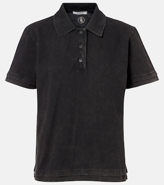 Cotton piqué polo shirt | JW Anderson