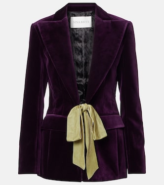Cotton velvet blazer | Nina Ricci