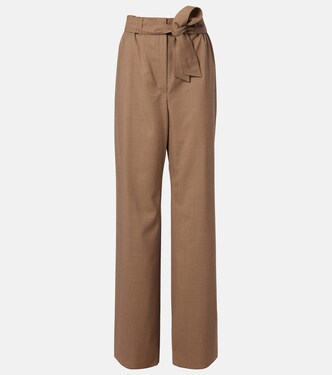 Gerade Hose Salpa aus Schurwolle | Max Mara