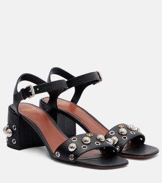 Nellcôte 60 studded leather sandals | Valentino Garavani