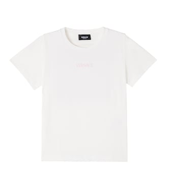 T-Shirt Barocco aus Baumwoll-Jersey | Versace Kids