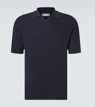 Cotton polo shirt | Brunello Cucinelli
