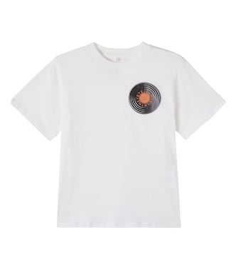 Logo cotton jersey T-shirt | Stella McCartney Kids