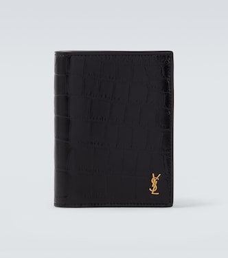 Cassandre leather card holder | Saint Laurent