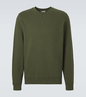 Cotton sweatshirt | Sunspel