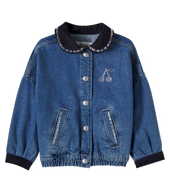 Lala embellished denim jacket | Bonpoint