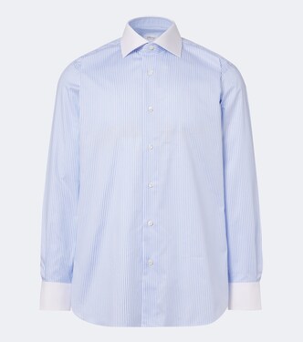 Striped cotton shirt | Brioni