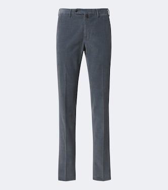 Pantalones slim de pana en mezcla de algodón y cachemir | Slowear