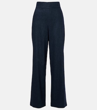 Pantalon ample en laine et cachemire | Eleventy