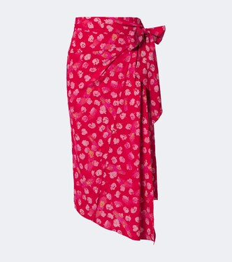 Faniry floral silk-blend midi skirt | Isabel Marant