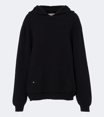 Milano cashmere hoodie with tiger's eye  | God's True Cashmere