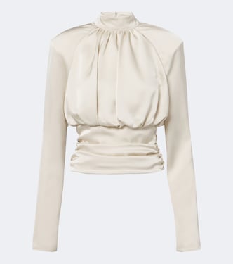 Top aus Satin | Rotate