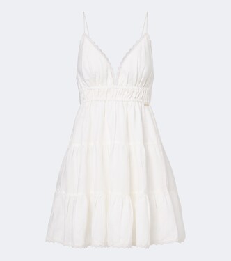 Dulcie crochet-trimmed minidress | Melissa Odabash