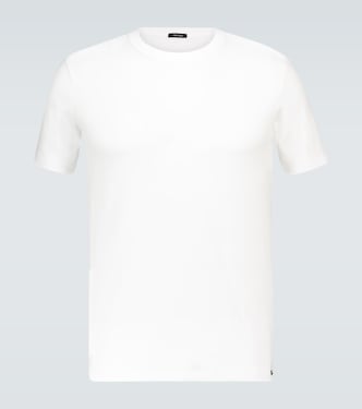 Cotton crewneck T-shirt | Tom Ford