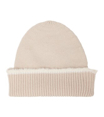 Ribbed-knit cashmere beanie | Barrie