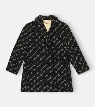 Logo wool-blend coat | Stella McCartney Kids