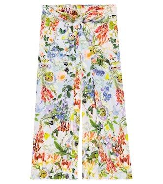 Aretha floral cotton pants | Molo