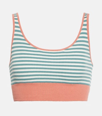 Sayulita Billy cotton-blend crop top | The Upside
