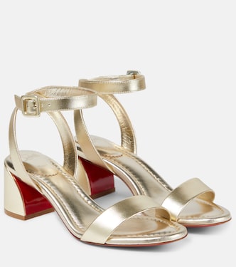 Miss Sabina 55 metallic sandals | Christian Louboutin