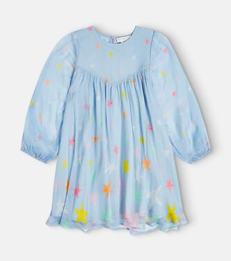 Printed silk chiffon dress | Stella McCartney Kids