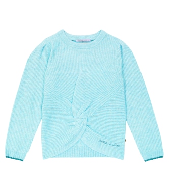 Twist-detail sweater | Scotch & Soda Kids