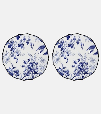 Herbarium set of 2 dessert plates | Gucci