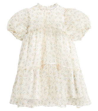 Paola floral tiered dress | C'era Una Volta