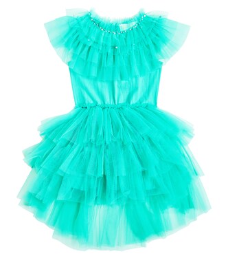 Watercolour ruffled tulle dress | Tutu Du Monde