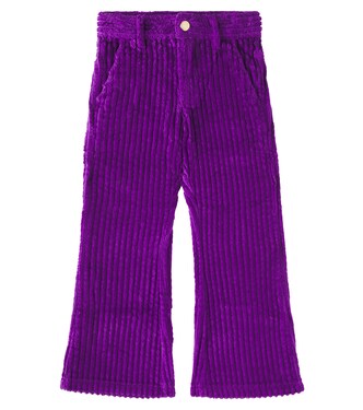 Aida cotton corduroy flared pants | Molo