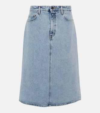 Denim midi skirt | Toteme