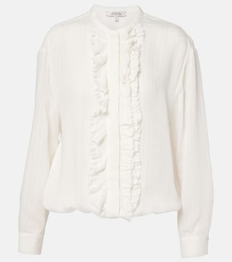 بلوزة بكشكشة Cool Stripe | Dorothee Schumacher