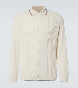 Cotton polo sweater | Brunello Cucinelli